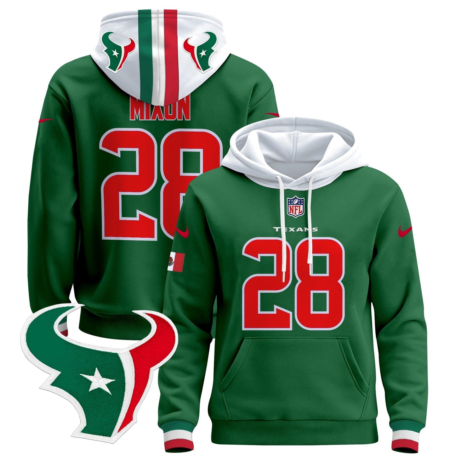 HOU Mexico 2024 Pullover Hoodie