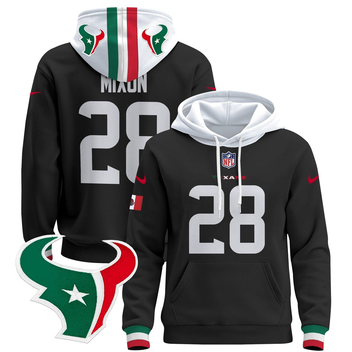 HOU Mexico 2024 Pullover Hoodie