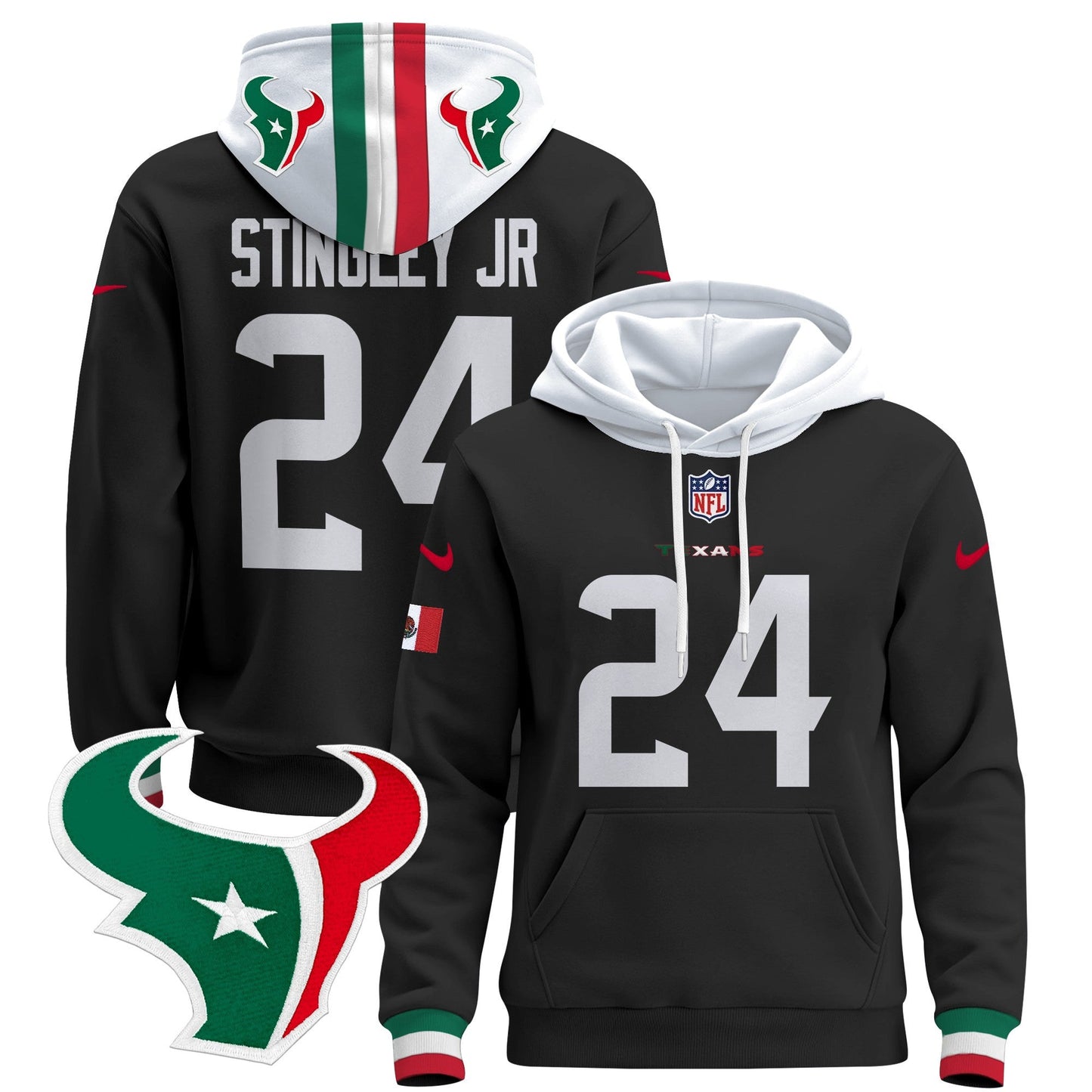 HOU Mexico 2024 Pullover Hoodie