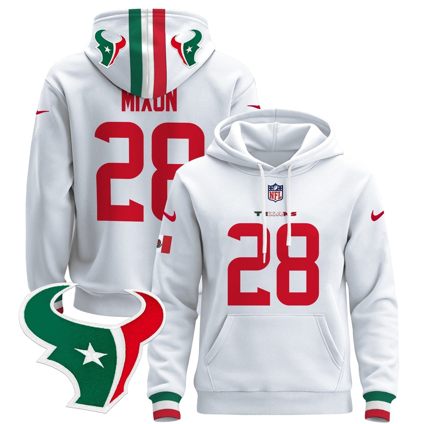 HOU Mexico 2024 Pullover Hoodie