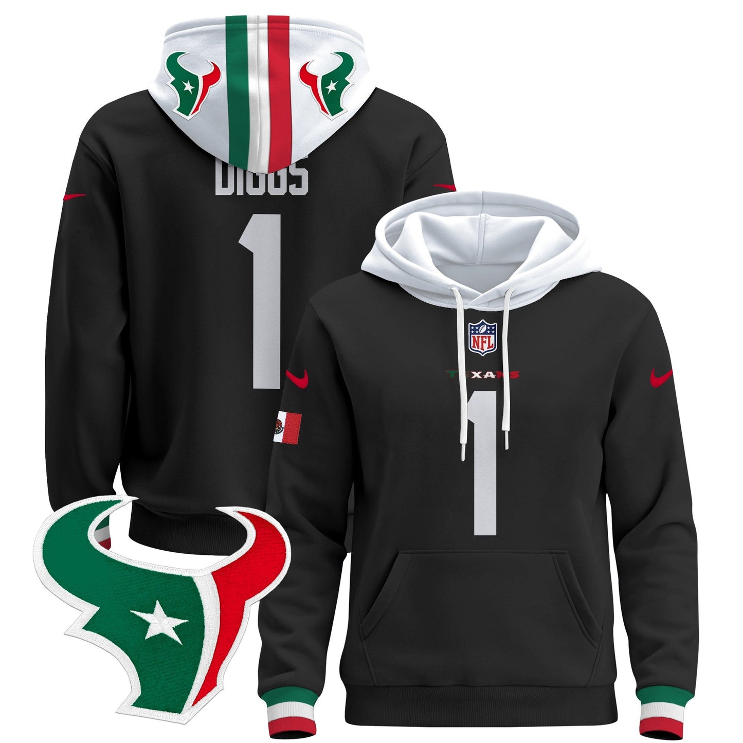HOU Mexico 2024 Pullover Hoodie
