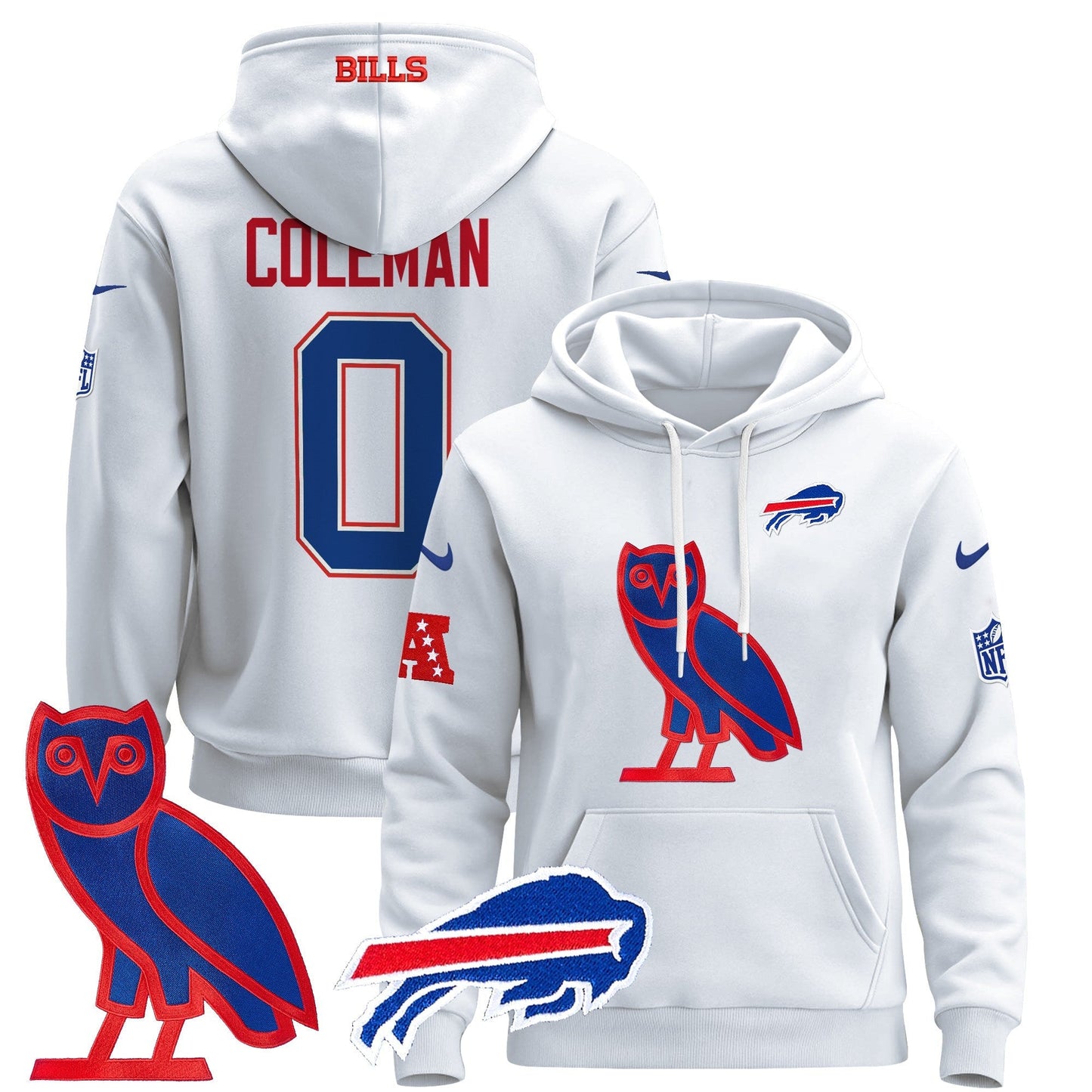BUF OVO 2024 Pullover Hoodie