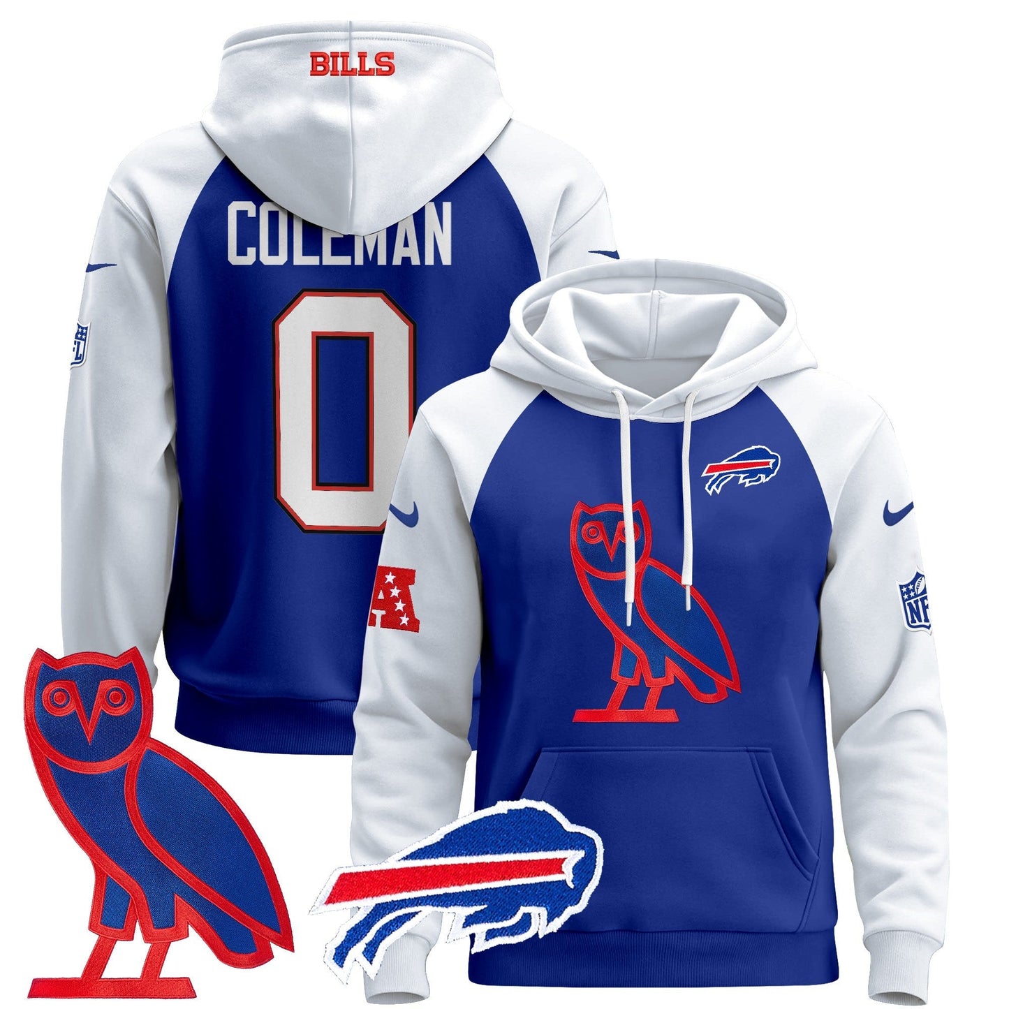 BUF OVO 2024 Pullover Hoodie