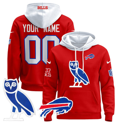 BUF OVO 2024 Custom Pullover Hoodie