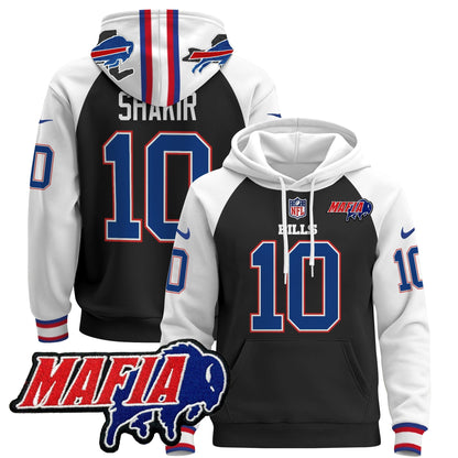 BUF 2024 Bills Mafia Patch Pullover Hoodie