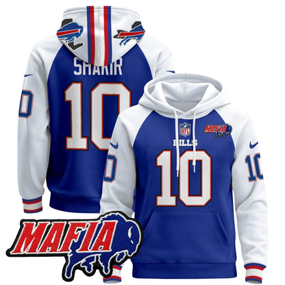 BUF 2024 Bills Mafia Patch Pullover Hoodie