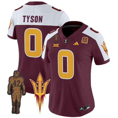 Women's ASU 2024 Pat Tillman Honoring Patch Vapor Limited Jersey - All Stitched