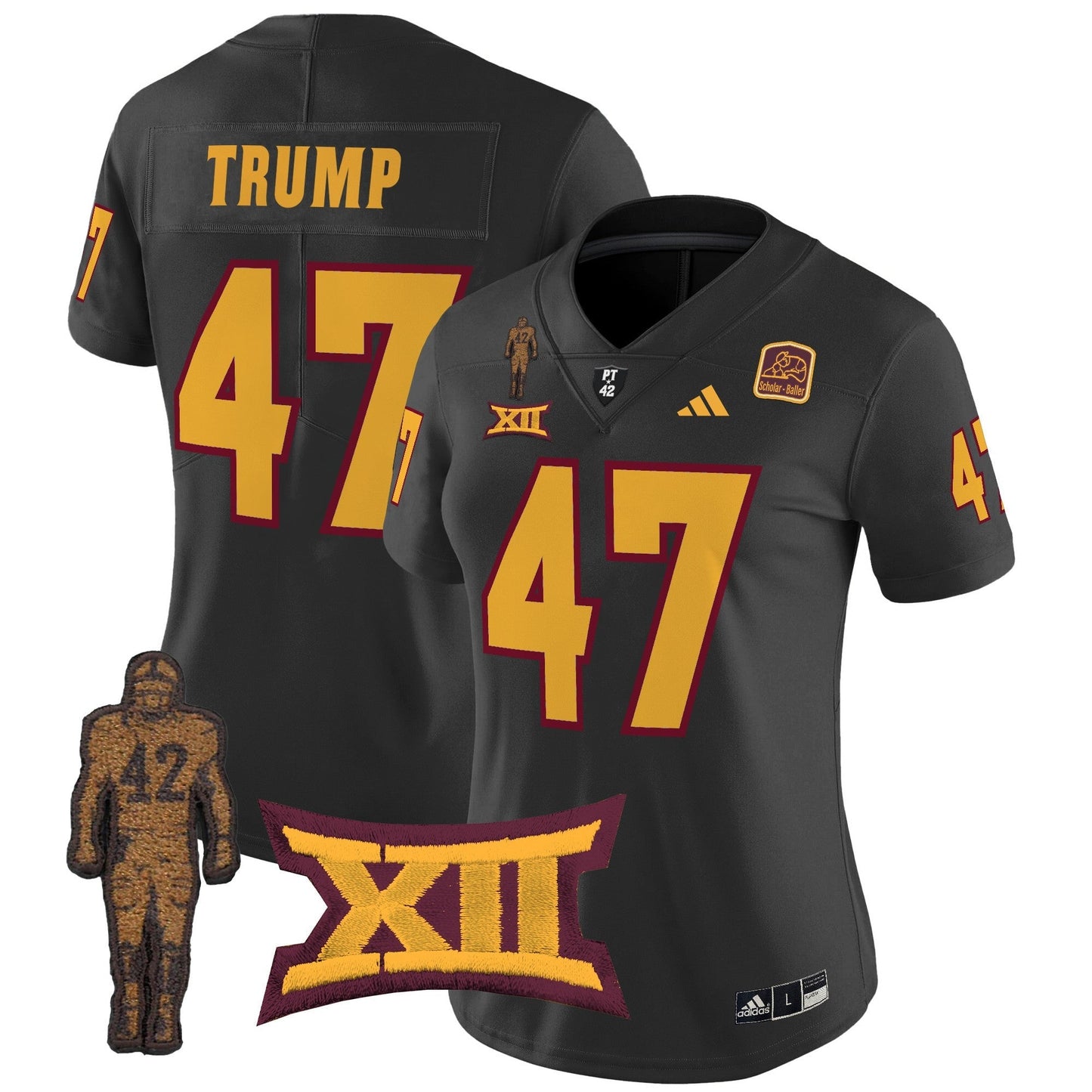 Women's ASU 2024 Pat Tillman Honoring Patch Vapor Limited Jersey - All Stitched