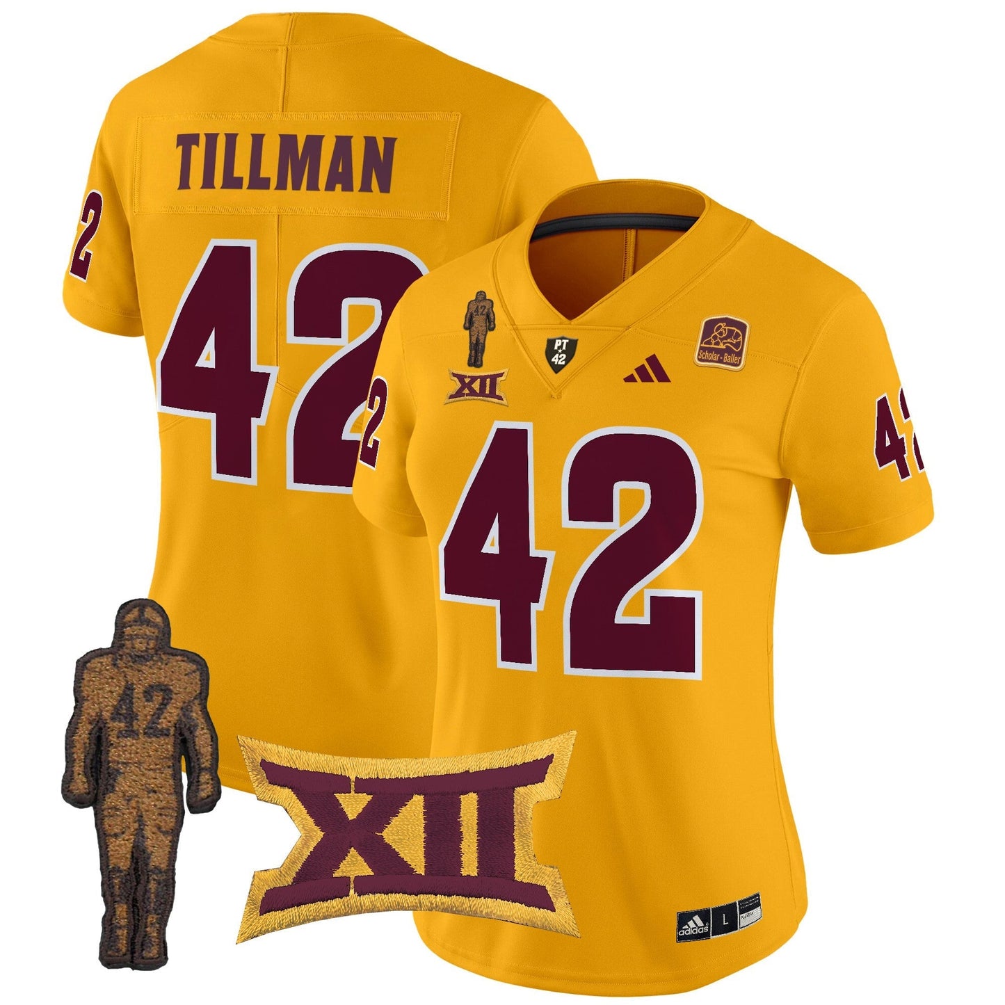 Women's ASU 2024 Pat Tillman Honoring Patch Vapor Limited Jersey - All Stitched