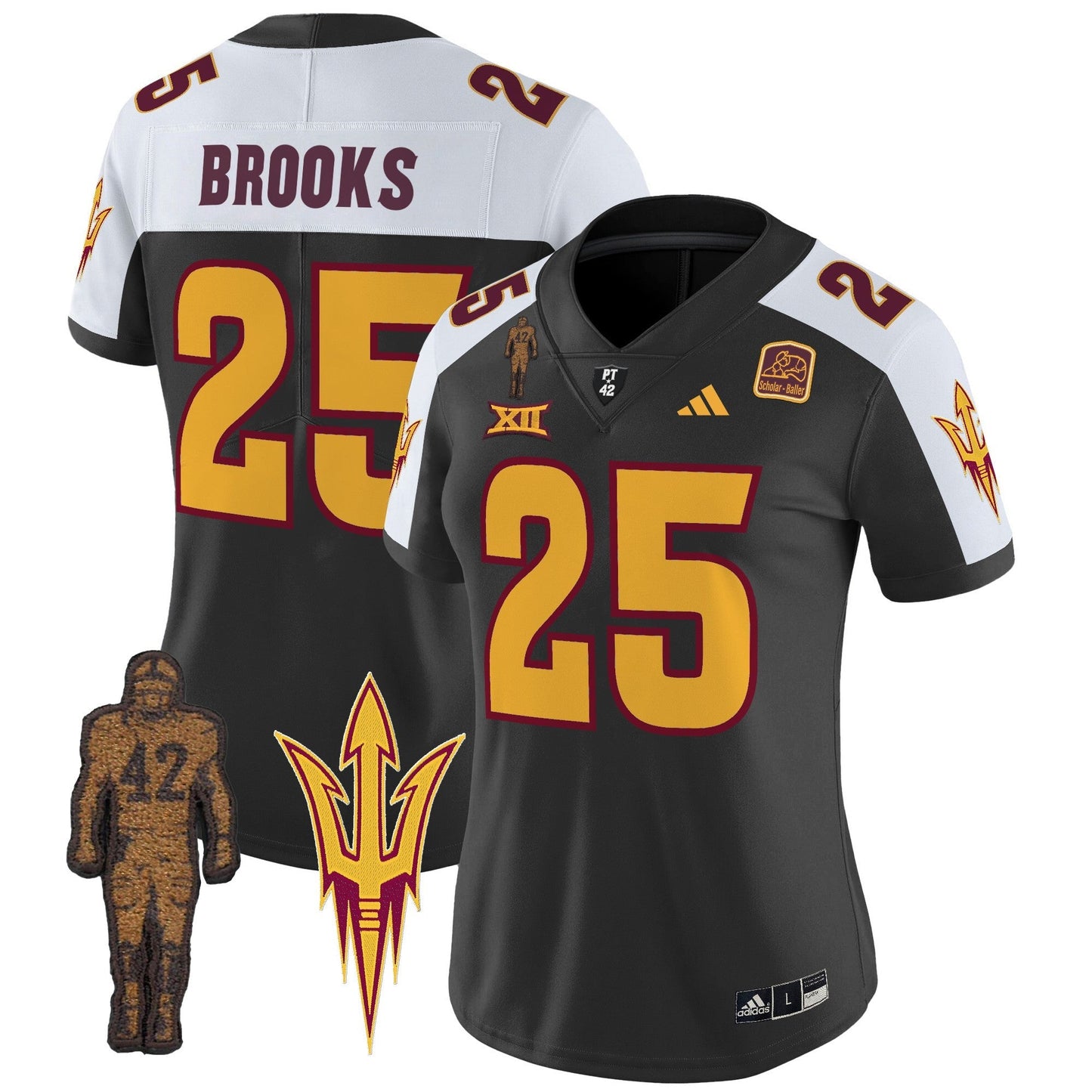 Women's ASU 2024 Pat Tillman Honoring Patch Vapor Limited Jersey - All Stitched