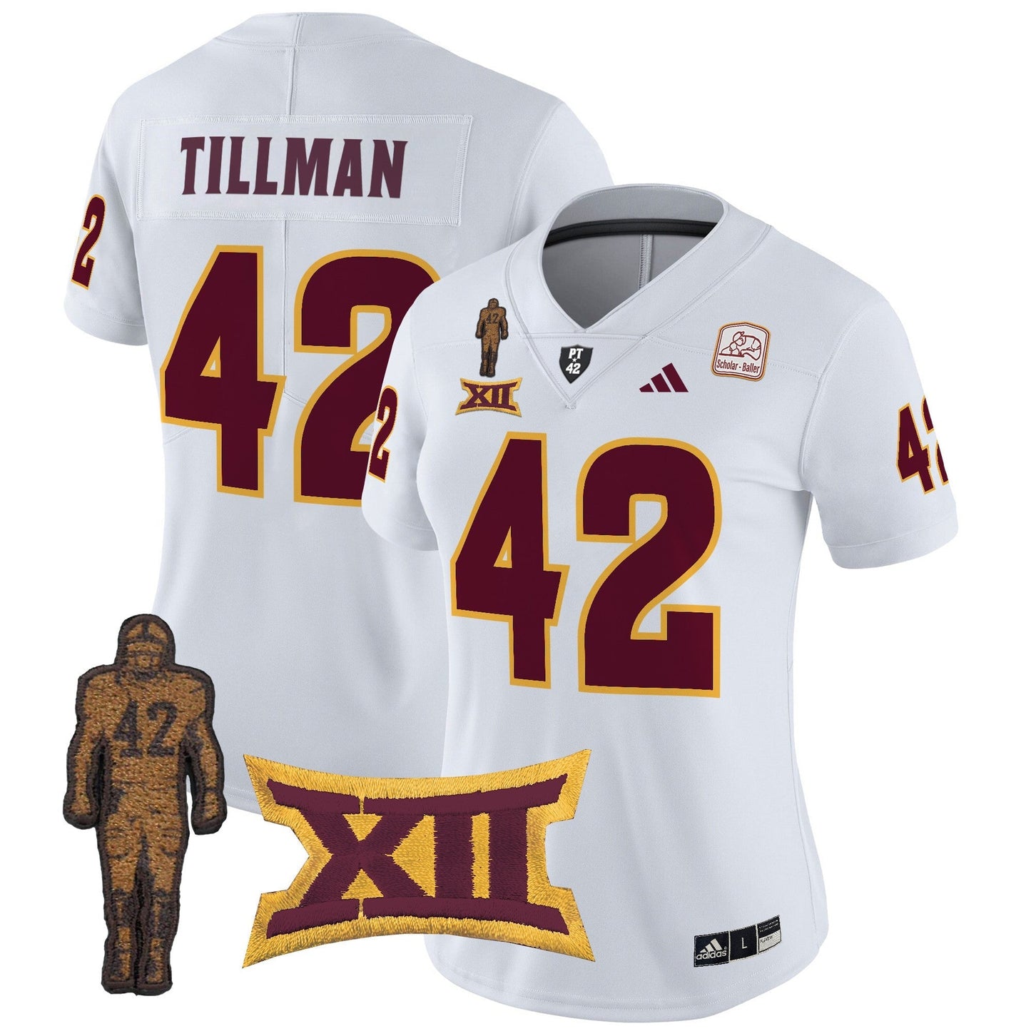 Women's ASU 2024 Pat Tillman Honoring Patch Vapor Limited Jersey - All Stitched