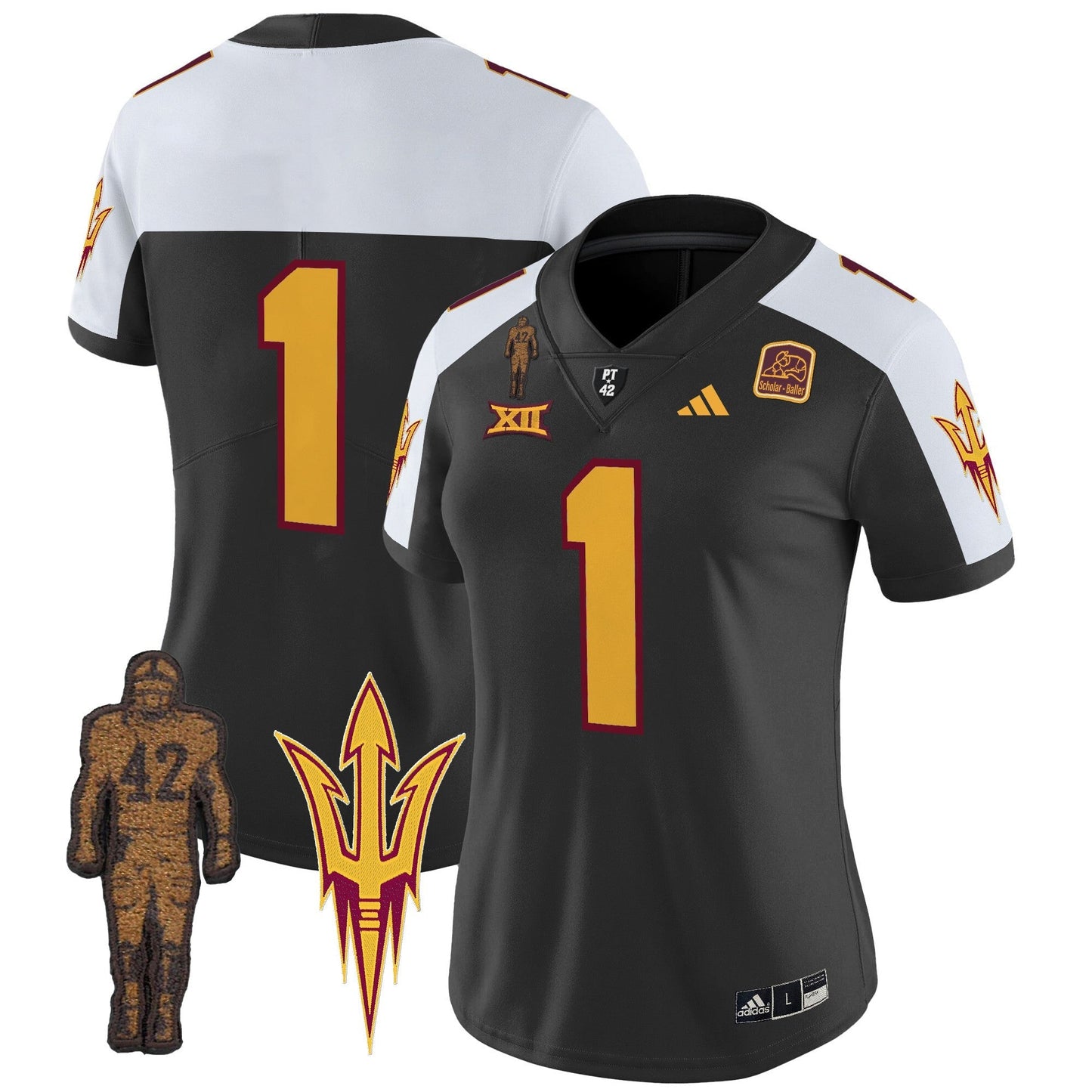 Women's ASU 2024 Pat Tillman Honoring Patch Vapor Limited Jersey - All Stitched