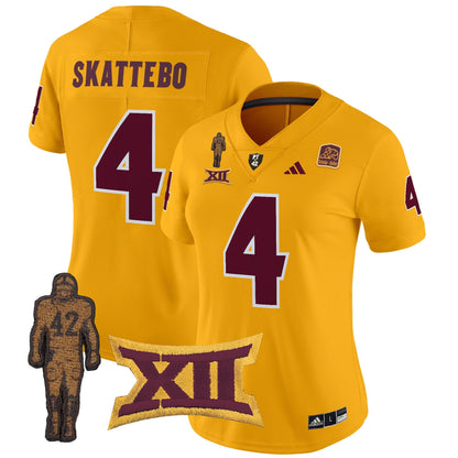 Women's ASU 2024 Pat Tillman Honoring Patch Vapor Limited Jersey - All Stitched