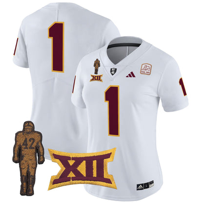 Women's ASU 2024 Pat Tillman Honoring Patch Vapor Limited Jersey - All Stitched