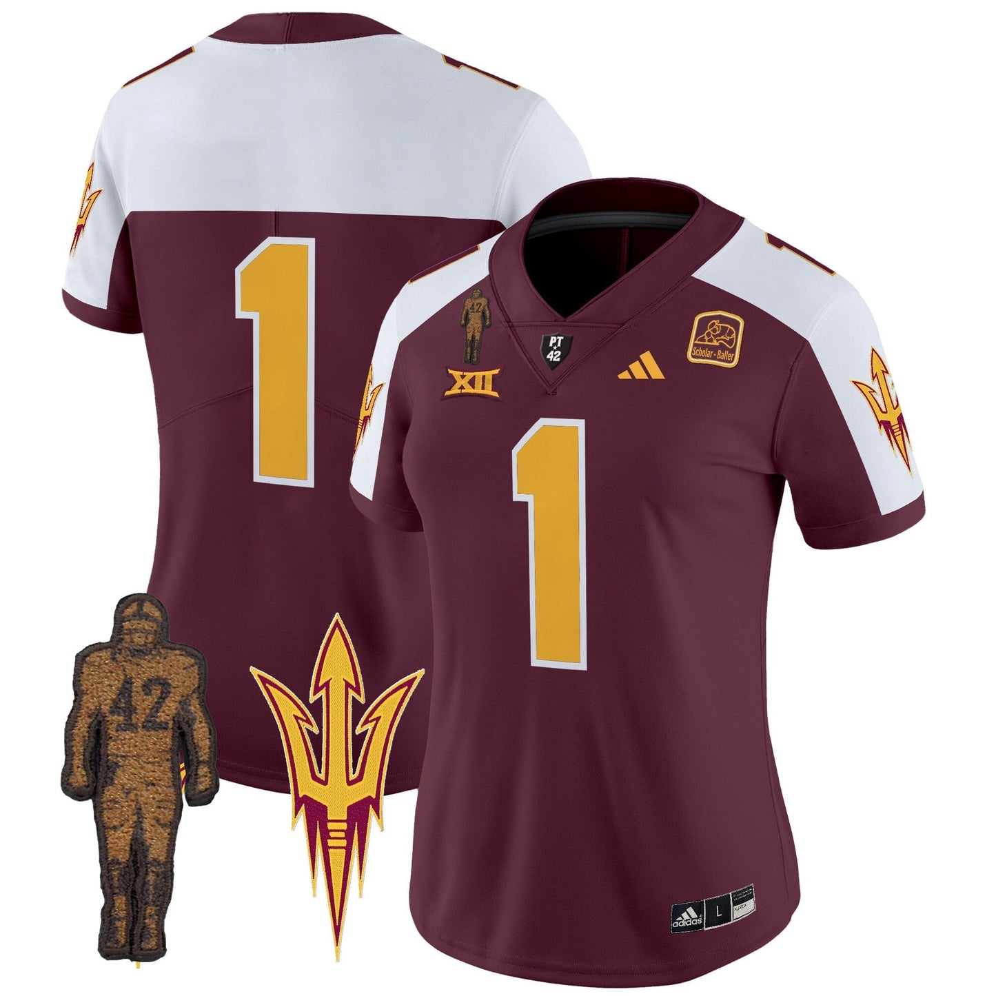 Women's ASU 2024 Pat Tillman Honoring Patch Vapor Limited Jersey - All Stitched