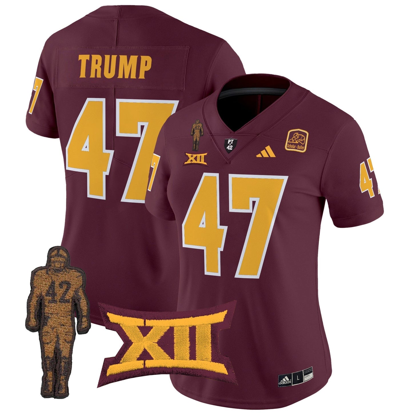 Women's ASU 2024 Pat Tillman Honoring Patch Vapor Limited Jersey - All Stitched