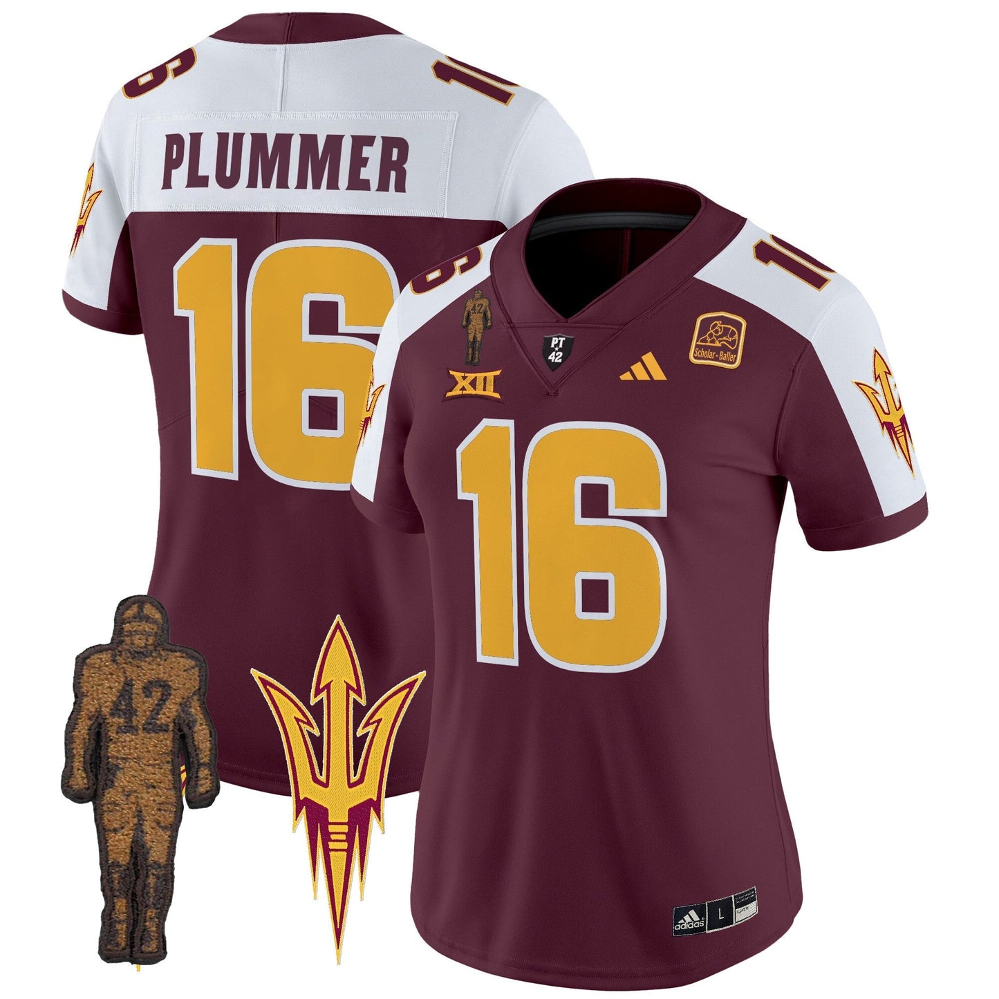 Women's ASU 2024 Pat Tillman Honoring Patch Vapor Limited Jersey - All Stitched