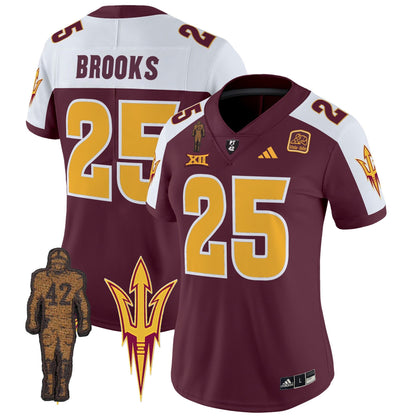 Women's ASU 2024 Pat Tillman Honoring Patch Vapor Limited Jersey - All Stitched