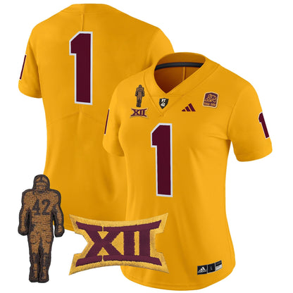 Women's ASU 2024 Pat Tillman Honoring Patch Vapor Limited Jersey - All Stitched
