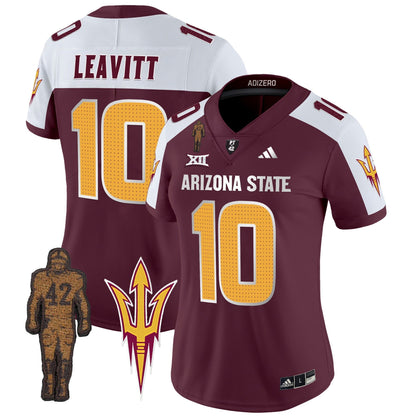 Women's ASU 2024 Pat Tillman Honoring Patch Vapor Limited Jersey V2 - All Stitched