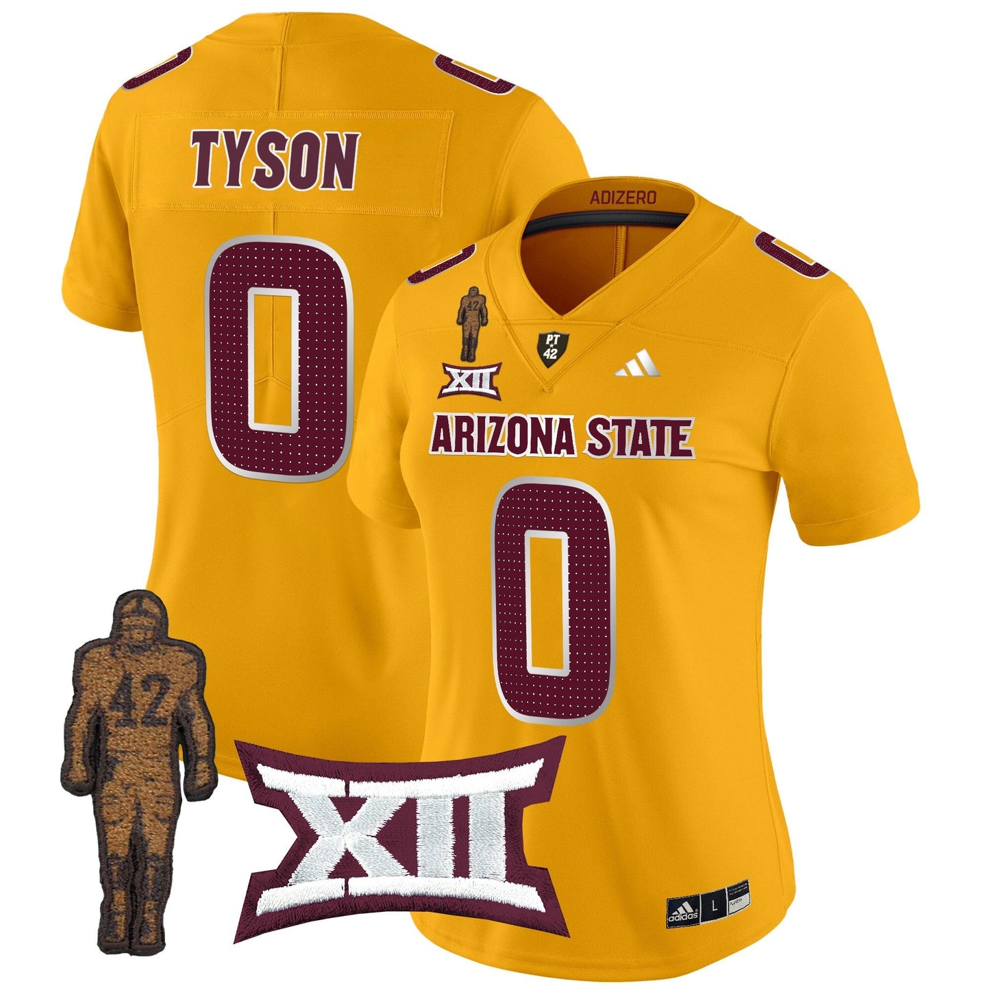 Women's ASU 2024 Pat Tillman Honoring Patch Vapor Limited Jersey V2 - All Stitched
