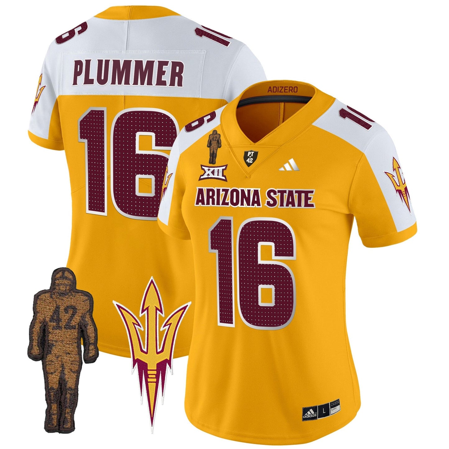 Women's ASU 2024 Pat Tillman Honoring Patch Vapor Limited Jersey V2 - All Stitched