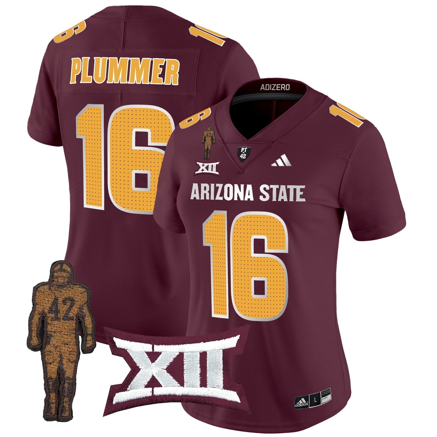 Women's ASU 2024 Pat Tillman Honoring Patch Vapor Limited Jersey V2 - All Stitched