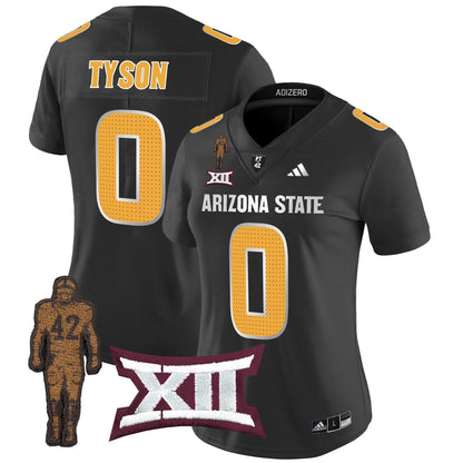 Women's ASU 2024 Pat Tillman Honoring Patch Vapor Limited Jersey V2 - All Stitched