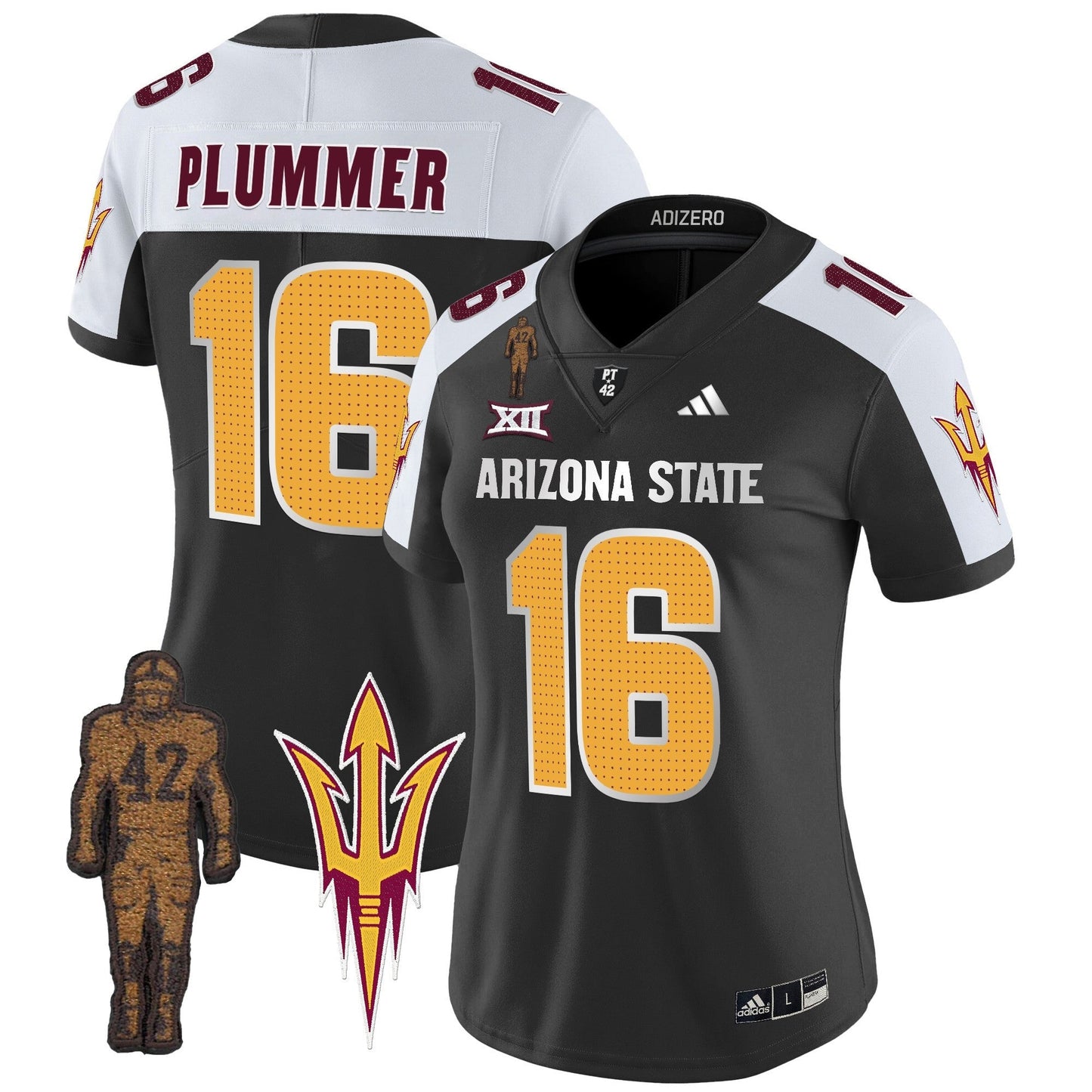 Women's ASU 2024 Pat Tillman Honoring Patch Vapor Limited Jersey V2 - All Stitched