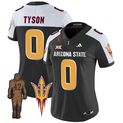 Women's ASU 2024 Pat Tillman Honoring Patch Vapor Limited Jersey V2 - All Stitched