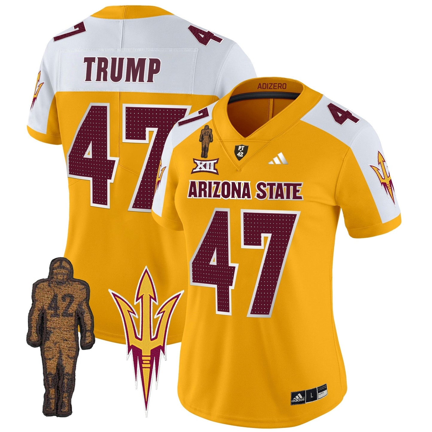 Women's ASU 2024 Pat Tillman Honoring Patch Vapor Limited Jersey V2 - All Stitched