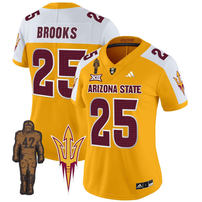 Women's ASU 2024 Pat Tillman Honoring Patch Vapor Limited Jersey V2 - All Stitched
