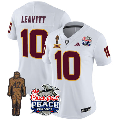 Women's Sun Devils Pat Tillman & Peach Bowl Patch Vapor Limited Jersey - All Stitched