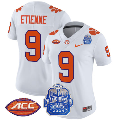 Women's CLEM 2024 ACC Championship Patch Vapor Limited Jersey - All Stitched