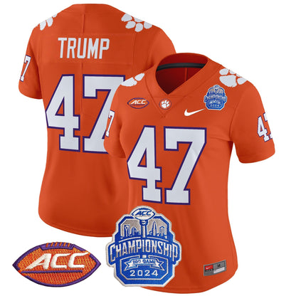 Women's CLEM 2024 ACC Championship Patch Vapor Limited Jersey - All Stitched