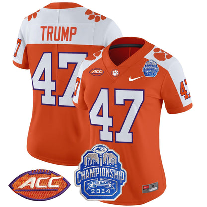 Women's CLEM 2024 ACC Championship Patch Vapor Limited Jersey - All Stitched