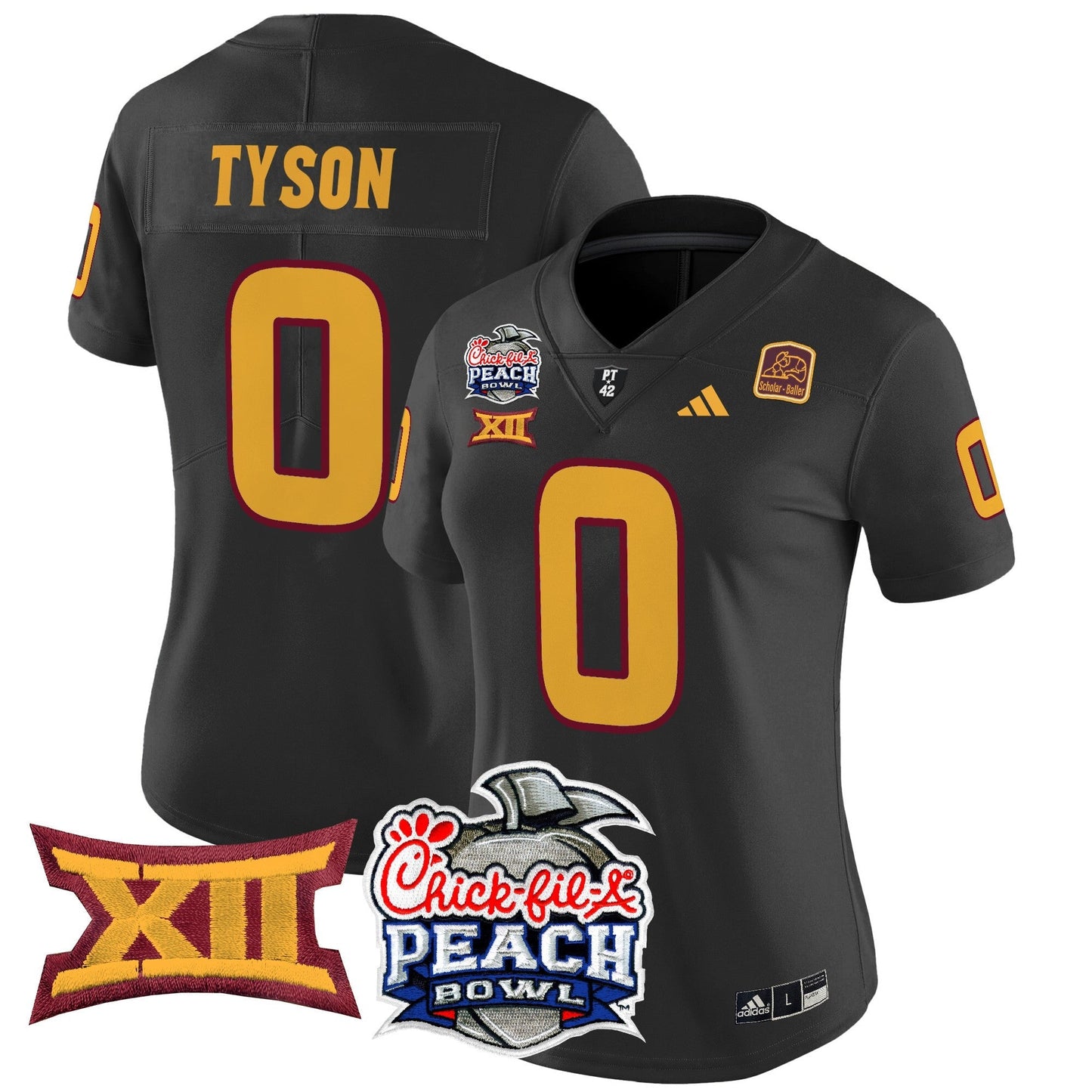Women's ASU 2025 Peach Bowl Vapor Limited Jersey - All Stitched