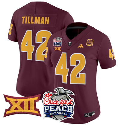 Women's ASU 2025 Peach Bowl Vapor Limited Jersey - All Stitched