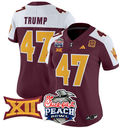 Women's ASU 2025 Peach Bowl Vapor Limited Jersey - All Stitched