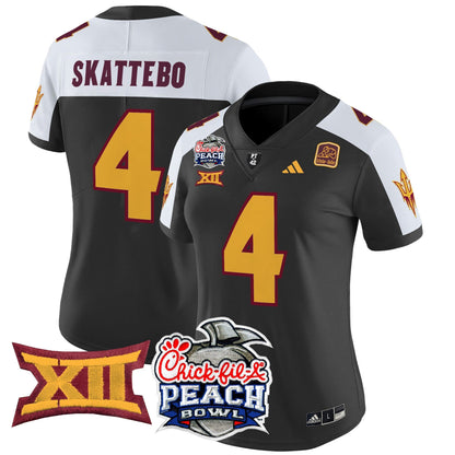 Women's ASU 2025 Peach Bowl Vapor Limited Jersey - All Stitched