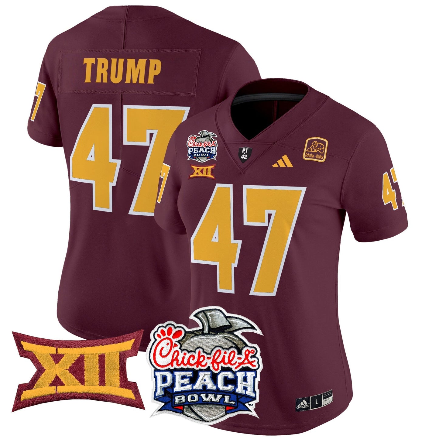Women's ASU 2025 Peach Bowl Vapor Limited Jersey - All Stitched