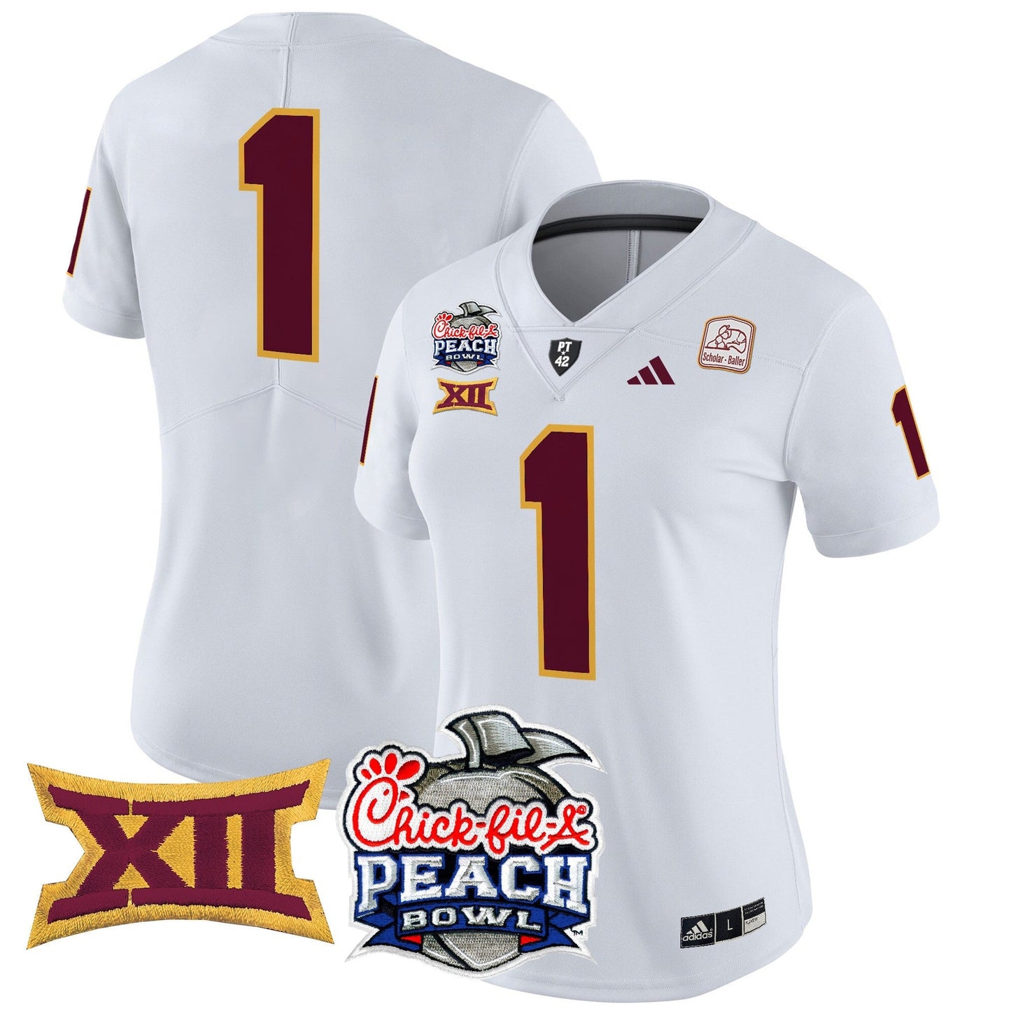 Women's ASU 2025 Peach Bowl Vapor Limited Jersey - All Stitched