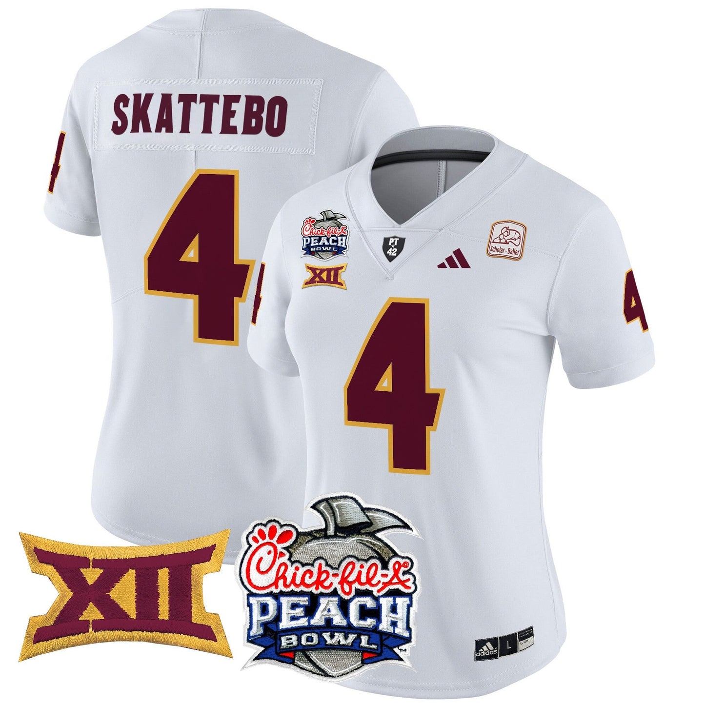 Women's ASU 2025 Peach Bowl Vapor Limited Jersey - All Stitched