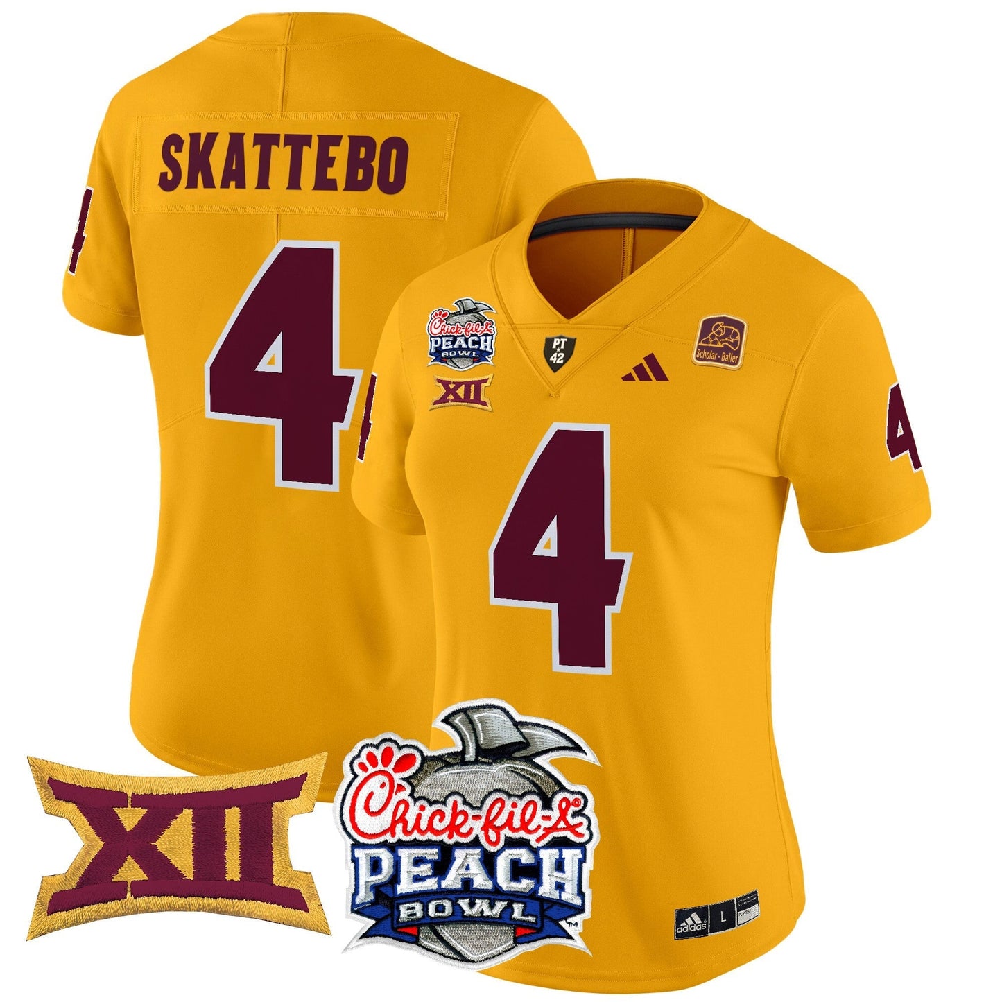 Women's ASU 2025 Peach Bowl Vapor Limited Jersey - All Stitched