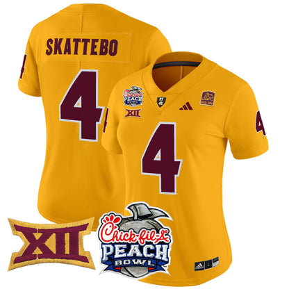 Women's ASU 2025 Peach Bowl Vapor Limited Jersey - All Stitched