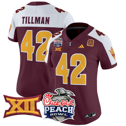 Women's ASU 2025 Peach Bowl Vapor Limited Jersey - All Stitched