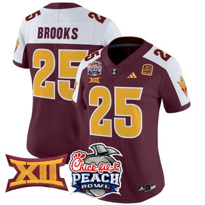 Women's ASU 2025 Peach Bowl Vapor Limited Jersey - All Stitched