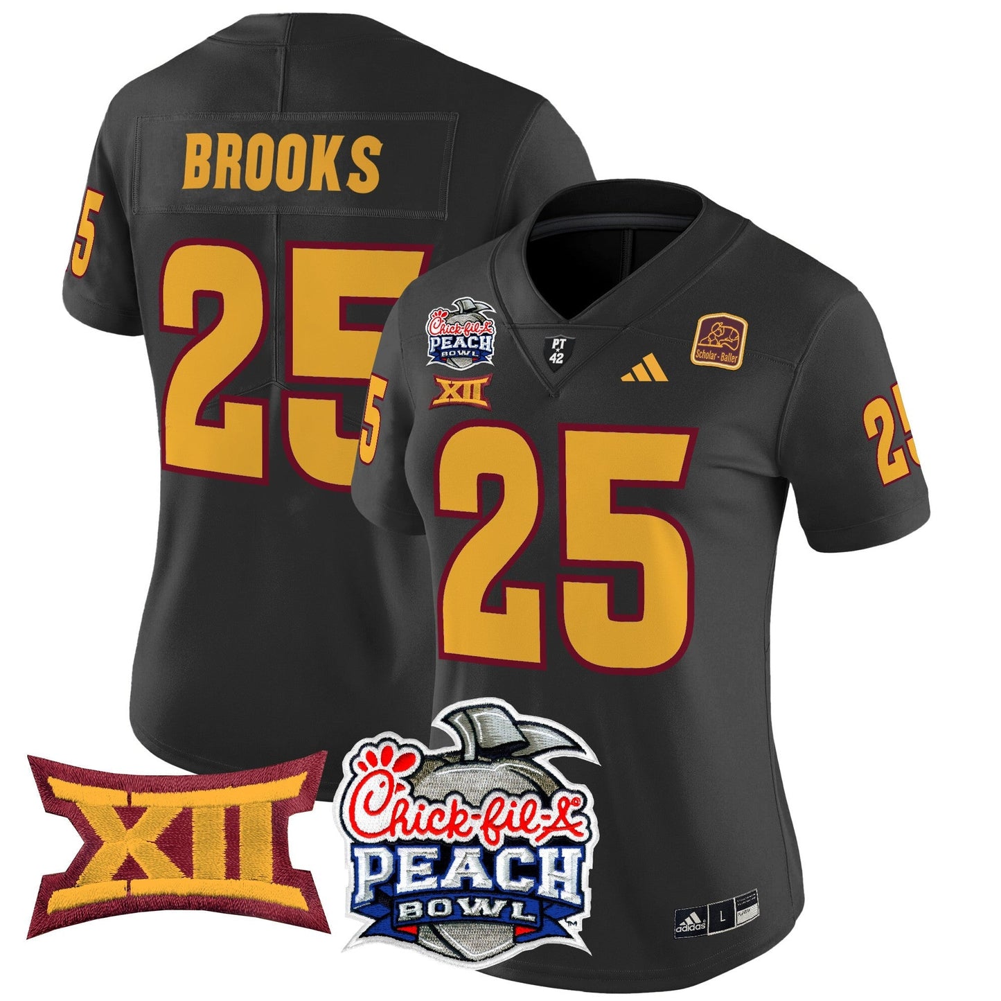 Women's ASU 2025 Peach Bowl Vapor Limited Jersey - All Stitched