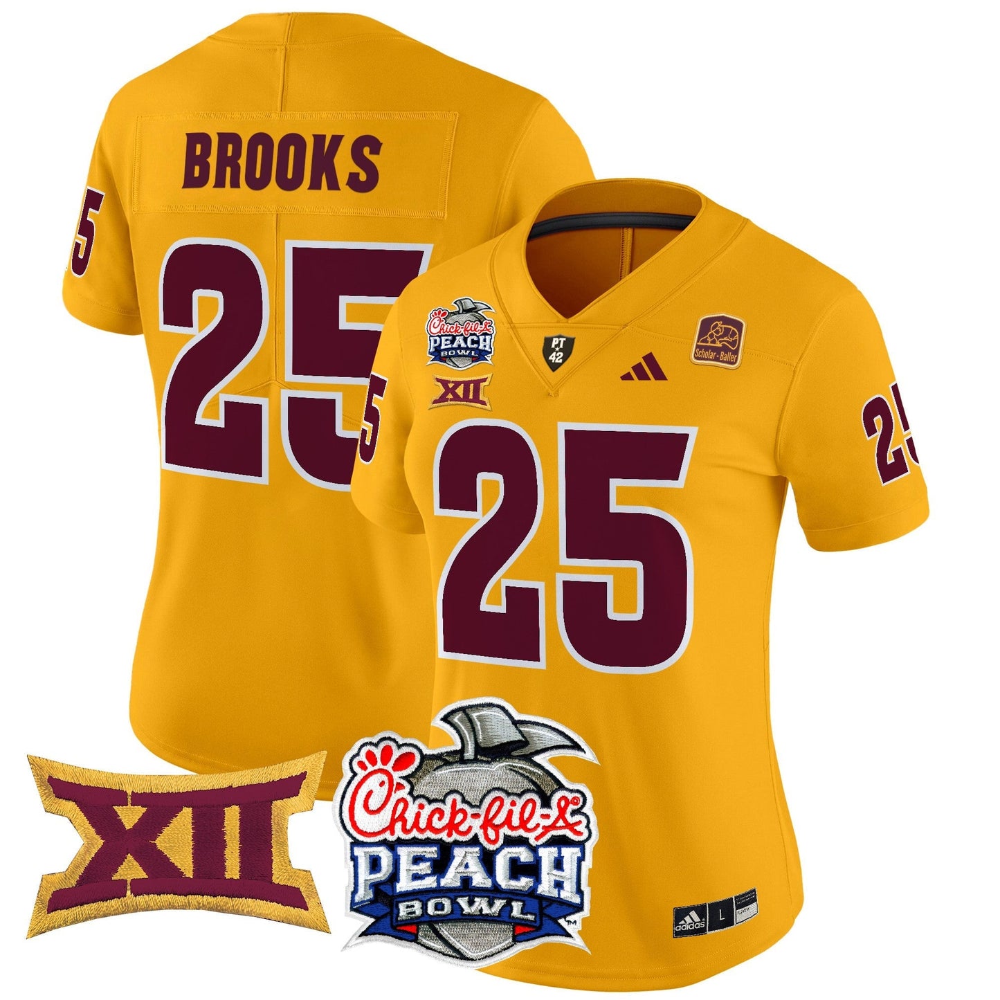 Women's ASU 2025 Peach Bowl Vapor Limited Jersey - All Stitched