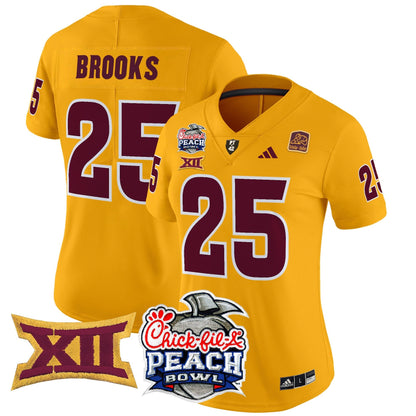 Women's ASU 2025 Peach Bowl Vapor Limited Jersey - All Stitched